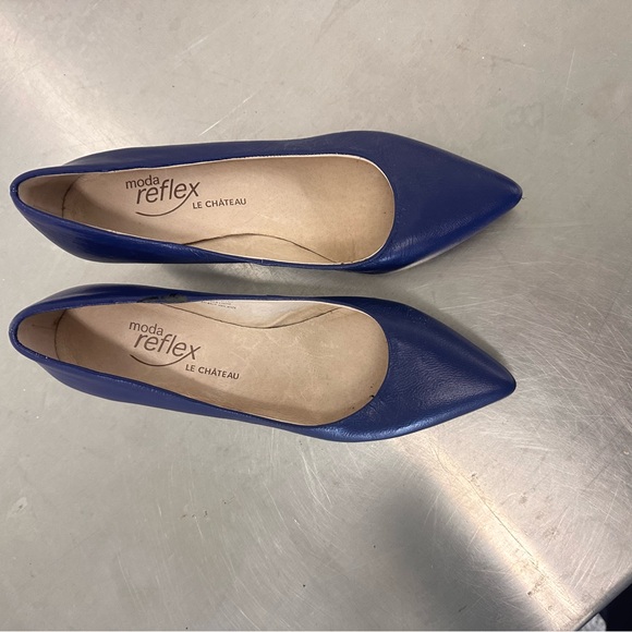 Blue high heels - Picture 2 of 5